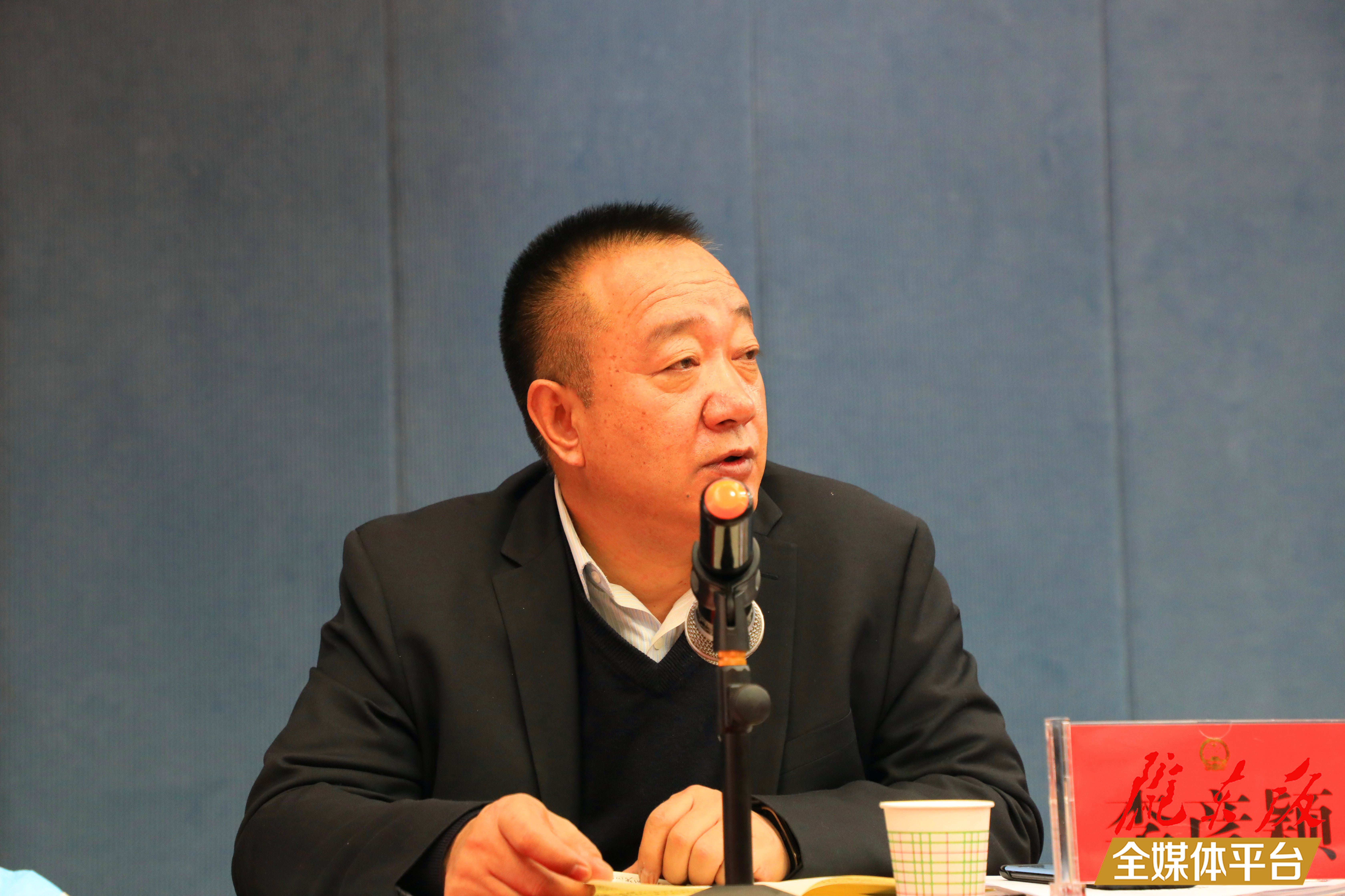 人大代表李彥穎參加分組審議時(shí)發(fā)言。