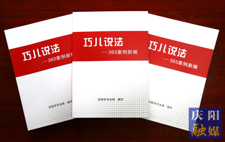 2022年，市司法局精選了近年來(lái)發(fā)布的“巧兒說(shuō)法”典型案例，組織編輯了《“巧兒說(shuō)法”365案例新編》。