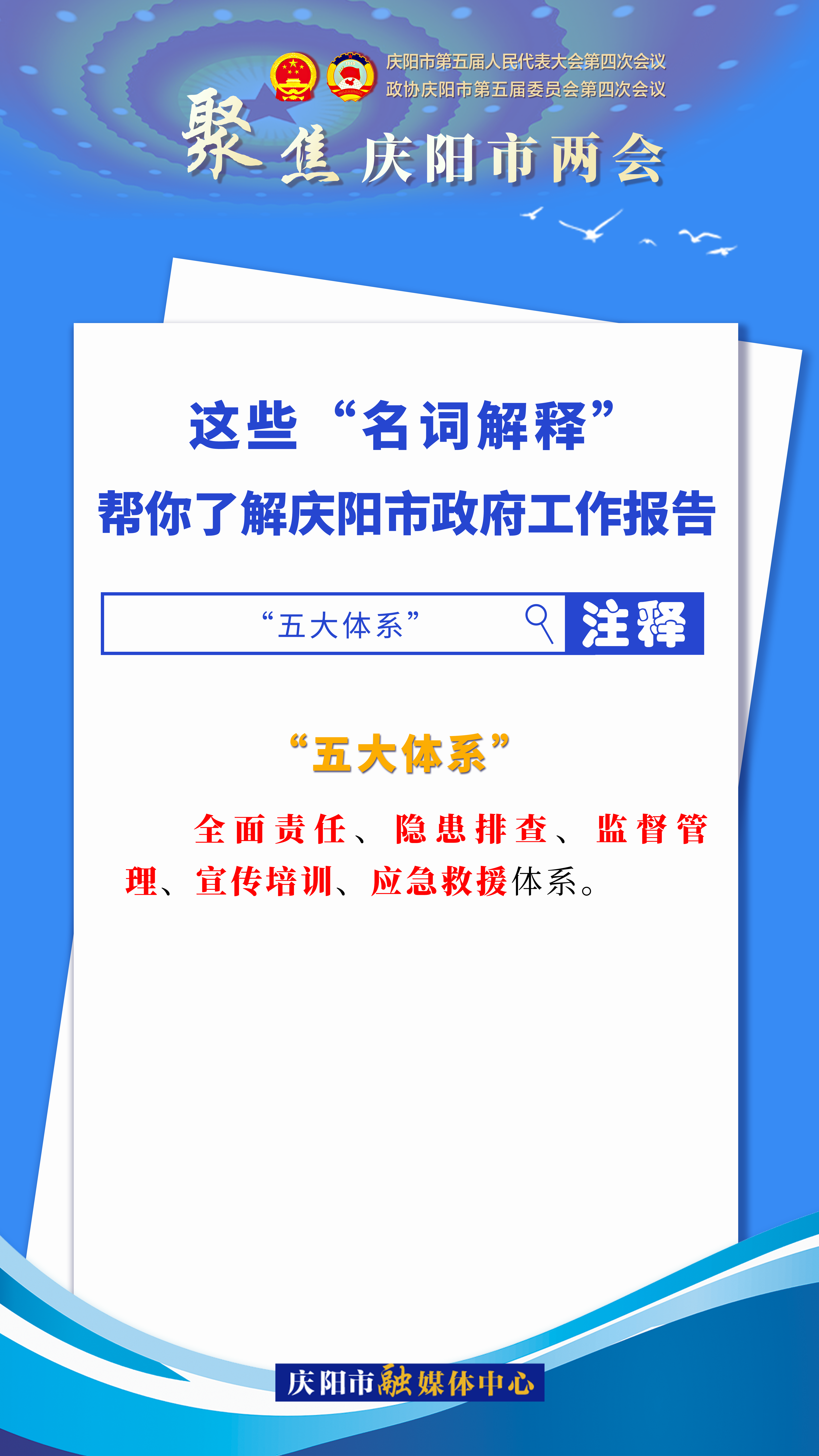 海報｜這些“名詞解釋”，幫你了解慶陽市政府工作報告（6）