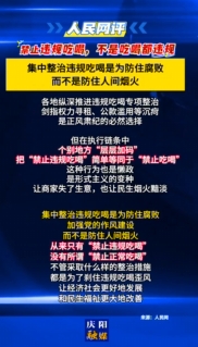 【V視】人民網(wǎng)評：禁止違規(guī)吃喝，不是吃喝都違規(guī)
