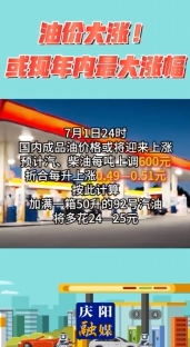 油價(jià)大漲！或現(xiàn)年內(nèi)最大漲幅