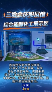 蘭洽會(huì)慶陽(yáng)展館｜綜合能源化工展示區(qū)